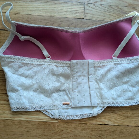 Victoria Secret Lace Lightly Lined Corset Top (NWT) Sz M - Picture 4 of 5